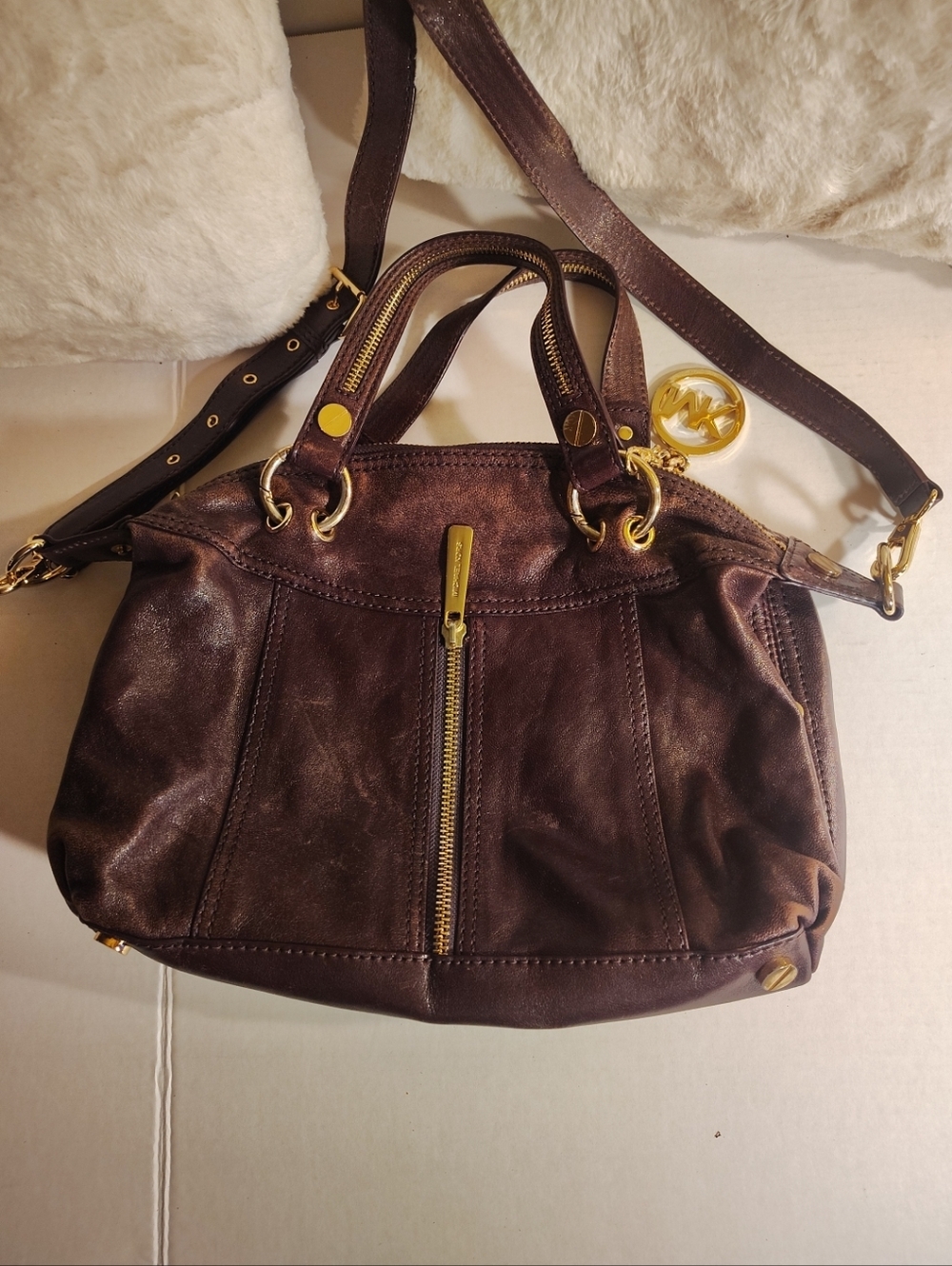 Official Leather Michael Kors Handbag